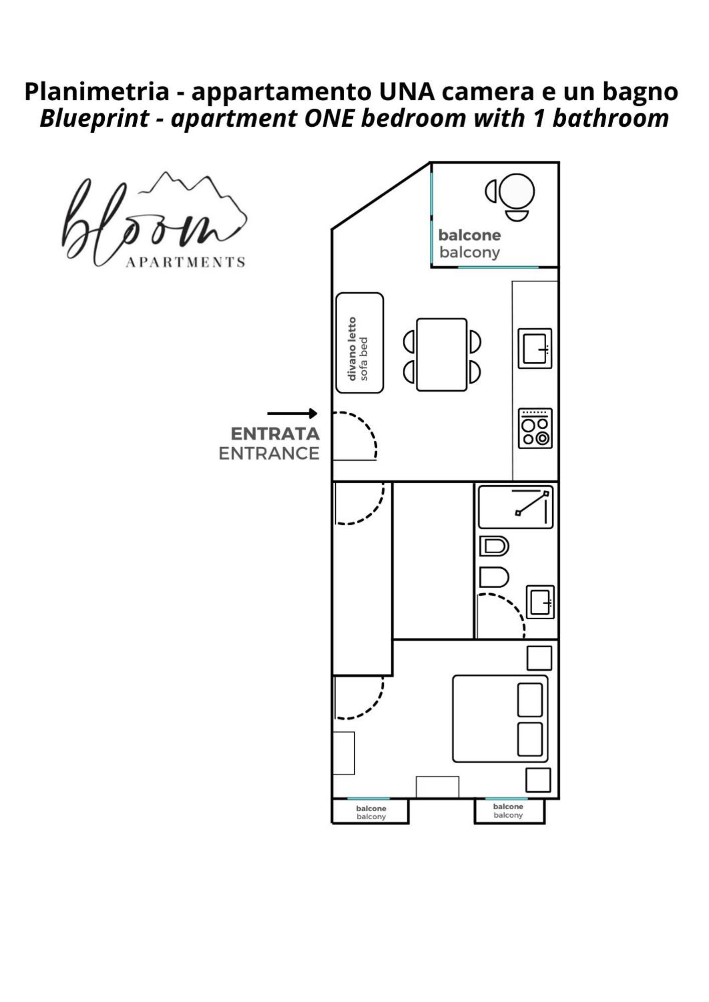 Bloom Apartments Trente Extérieur photo